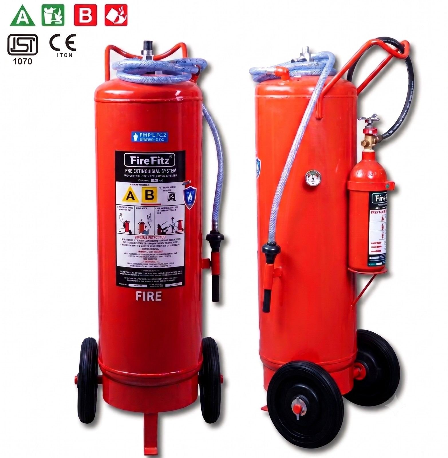 MECHANICAL FOAM TYPE FIRE EXTINGUISHER